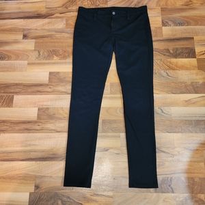 black stretchy jeans